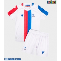Camisa de Futebol Crystal Palace Equipamento Alternativo Infantil 2025-26 Manga Curta (+ Calças curtas)